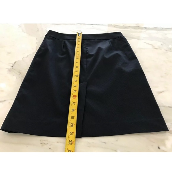 THEORY NAVY PINSTRIPE SKIRT 4 NWOTS! - Picture 12 of 13